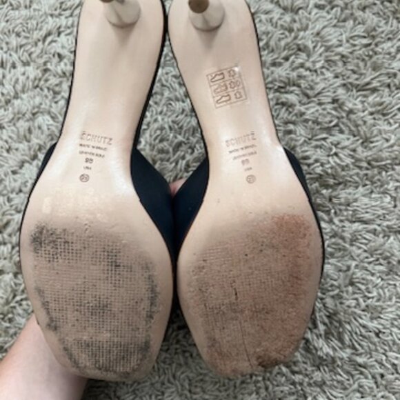 SCHUTZ Women's Dethalia Pin Heel Sandal Size 9 - Picture 3 of 4